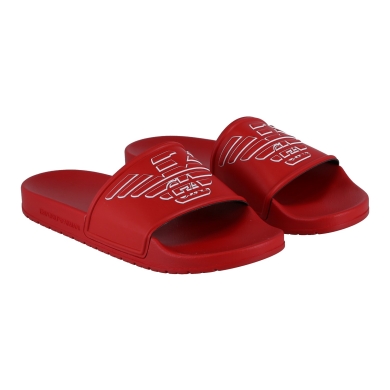 Emporio Armani Sliders Red for Men