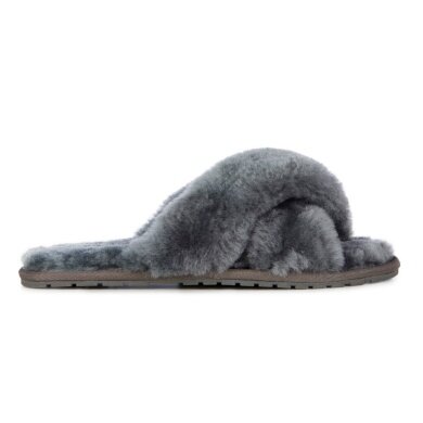 EMU Australia Slippers Mayberry (100% Sheepskin) charcoal grey Ladies