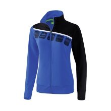 Erima Training Jacket 5C (elastic, moisture-regulating) navy blue/black Women