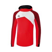 Erima Hoodie Premium One 2.0 red/white/black Men