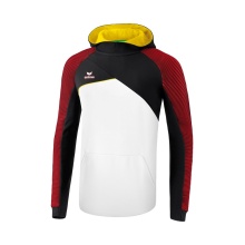 Erima Hoodie Premium One 2.0 white/black/red/yellow Kids