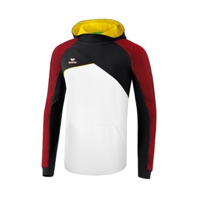 Erima Hoodie Premium One 2.0 white/black/red/yellow Kids