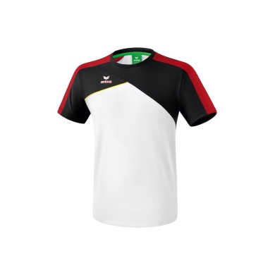 Erima Tshirt Premium One 2.0 white/black/red/yellow Boys