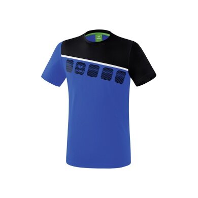 Erima Sport T-shirt 5C blue/black Boys