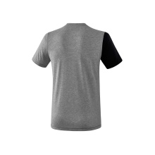 Erima Sport T-shirt 5C (100% Polyester) black/grey Men