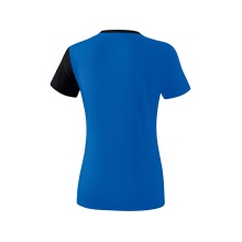 Erima Sport-Shirt 5C (100% Polyester) royal blue/black Women