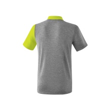 Erima Sport Polo 5C (100% Polyester) grey/green/black Men