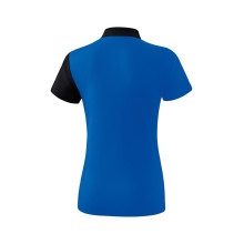 Erima Sport Polo 5C (100% Polyester) royal blue/black Women