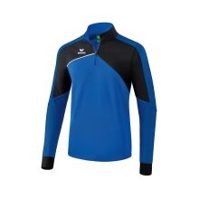 Erima Long-sleeved Shirt 1/2 Zip Premium One 2.0 blue/black Boys