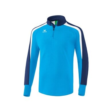 Erima Sport Long-Sleeve Half-Zip Liga 2.0 Light Blue/White Men