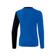 Erima Sport Long-sleeved Shirt 5C (100% Polyester) royal blue/black Women