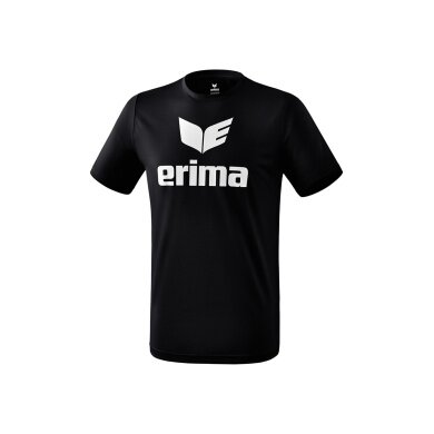 Erima Sport T-shirt Promo (100% Polyester) black/white Kids