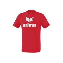 Erima Sport T-shirt Promo (100% Polyester) red/white Men