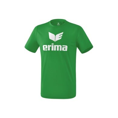 Erima Sport T-shirt Promo (100% Polyester) dark green/white Kids