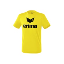 Erima Sport T-shirt Promo (100% Polyester) yellow/black Kids