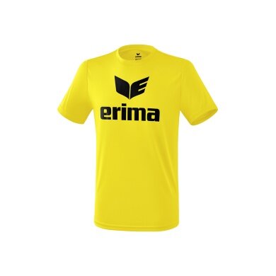 Erima Sport T-shirt Promo (100% Polyester) yellow/black Kids