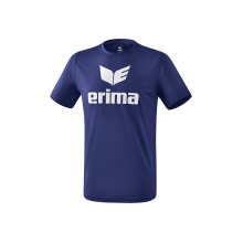 Erima Sport T-shirt Promo (100% Polyester) dark blue/white Men