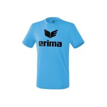 Erima Sport T-shirt Promo (100% Polyester) light blue/black Men