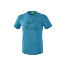 Erima Tshirt Essential - Cotton Blend - Light Blue/Dark Blue Men