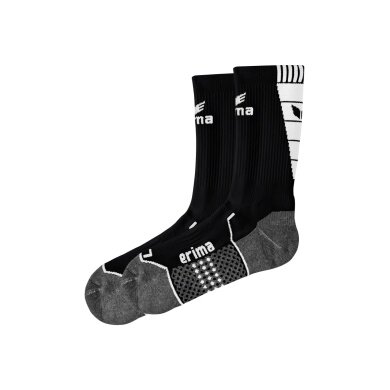 Erima Training Socks Crew black/white - 1 Pair