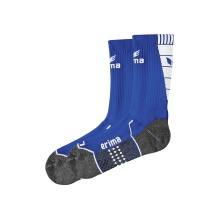 Erima Training Socks Crew blue/white - 1 Pair