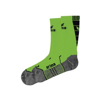 Erima Training Socks Crew green/black - 1 Pair