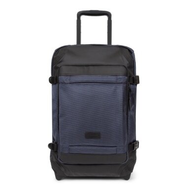 Eastpak Travel Duffle Bag Tranverz CNNCT S (42 Litres) with Wheels Navy Blue