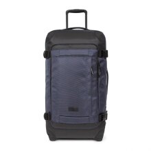 Eastpak Travel Duffle Bag Tranverz CNNCT M (78 Litres) with Wheels Navy Blue