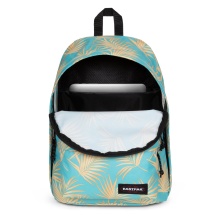 Eastpak Everyday Backpack Out Of Office Brize Aqua Grader blue/yellow 27 Litres