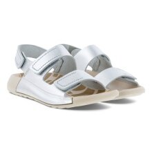 Ecco Sandal Cozmo (Premium Leather) silver Girls