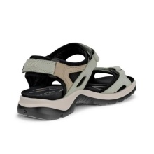 ECCO Yucatan Leather Sandal Matcha/Sand Brown Ladies