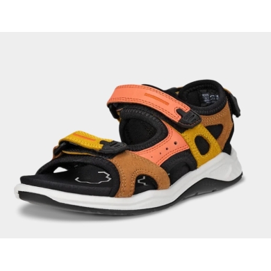 Ecco Sandal X-trinsic (Nubuck leather) coral/red/multicoloured Kids