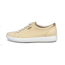 ECCO Sneaker Soft 7 (Nubuck leather) cream Women