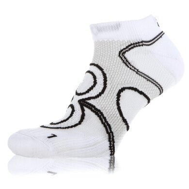 EightSox Radsocke Race white/black Men - 1 Pair