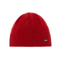 Polar Bear Winter Hat (Beanie) Trop Knitted Pattern Merino Wool Red Men