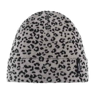 Polar Bear Beanie (Beanie) Banto RL (Merinomix) silver/black - 1 piece