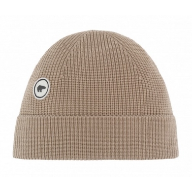 Polar Bear Beanie Mino - Merino Wool - beige