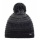 Polar Bear Hat (Pom Pom) Mikata Dark Grey Men