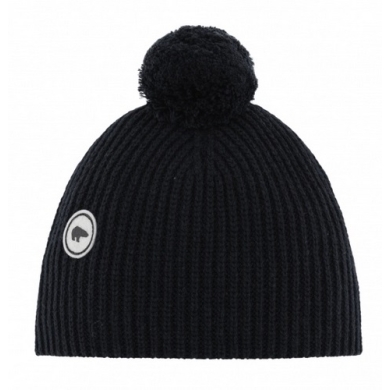 Polar Bear Hat (Pom Pom) Mirna - Cashmere - Black Women