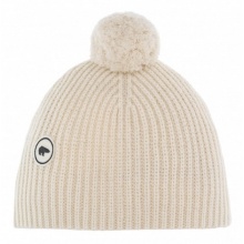 Polar Bear Hat (Pom Pom) Mirna - Cashmere - Beige Women