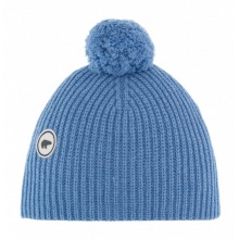 Polar Bear Hat (Pom Pom) Mirna - Cashmere - Blue Women