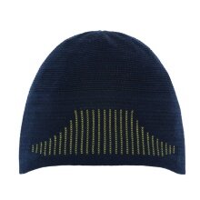 Eisbär Beanie (Active, warm, high functionality) deep blue/lime green - 1 piece