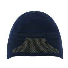 Eisbär Beanie Active Pro (temperature regulation) deep blue/lime green - 1 piece