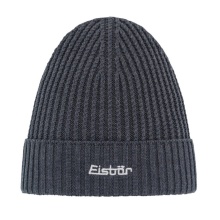 Eisbär Beanie Poca RL - Ribbed Structure - Anthracite Grey - 1 Piece