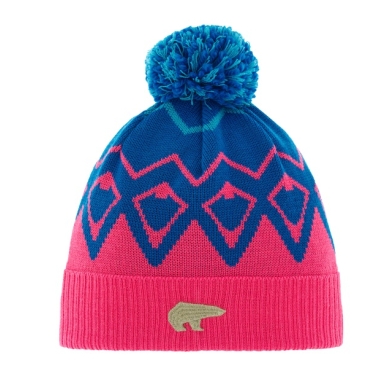 Eisbär Hat (Pom Pom) Ziggy - pink/blue