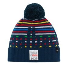 Eisbär Hat (Pom Pom) Ski Saalbach - dark blue/multicoloured