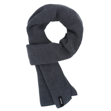 Eisbär Scarf Larell Scarf RL (Merinomix) anthracite grey 174cm x 24cm - 1 piece