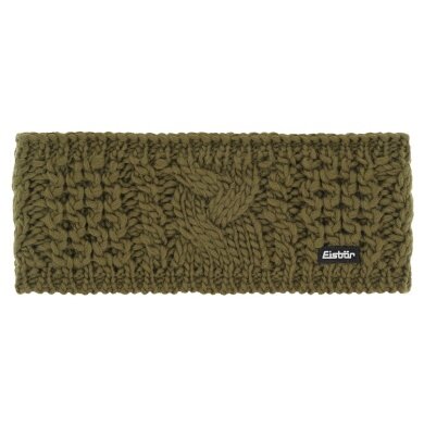 Polar Bear Headband Afra (Lined with Fleece) Khaki Green Women - 1 Piece