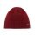 Polar Bear Winter Hat (Beanie) Trop Knitted Pattern Merino Wool Burgundy Men