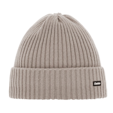 Eisbär Winter Hat (Beanie) Ribbed Silver Men's